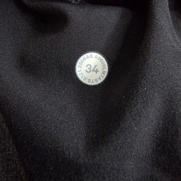 Lululemon Commission Mens Size 34 Short Stretch Heathered Grey Warpstreme Fabric - Picture 3 of 7